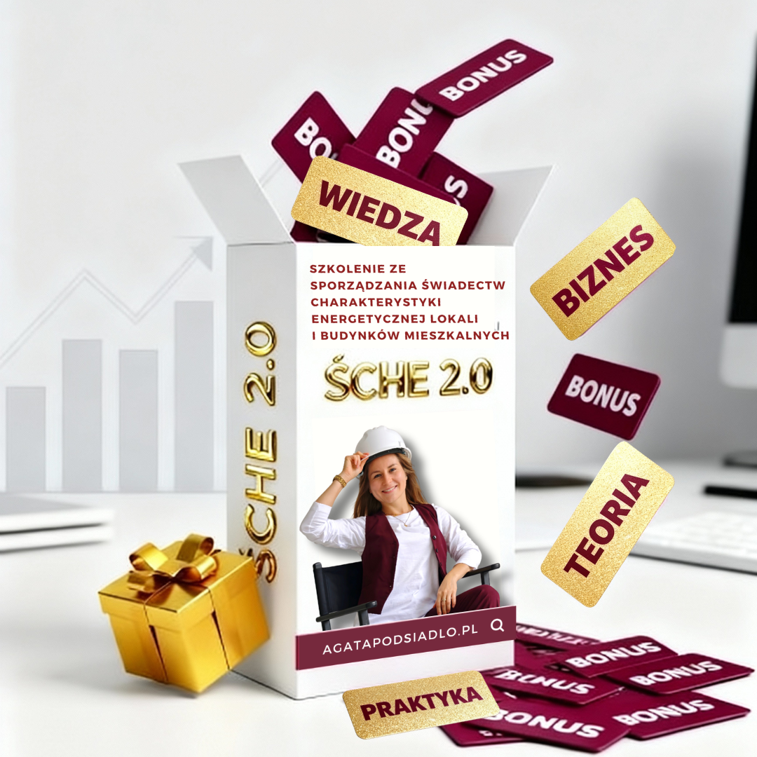 ŚCHE 2.0 – Szkolenie ze sporządzania świadectw charakterystyki energetycznej lokali i budynków mieszkalnych (online)